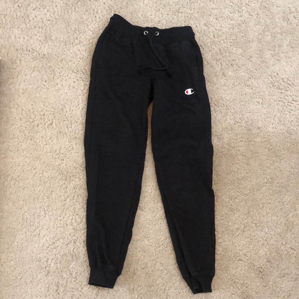 Black champion sweatpants